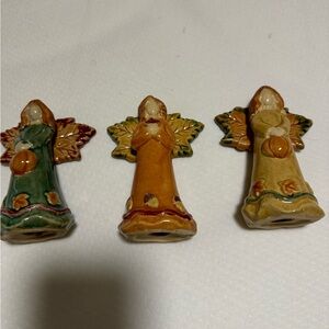 Set of 3 ceramic Angels